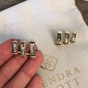 Kendra Scott Gold Ear Climbers